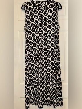 chinese dress ladies Ava Linen Blend Midi Dress-Blue Embroidery
